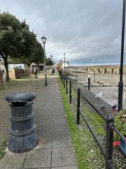 Finishing the walk at Watchet